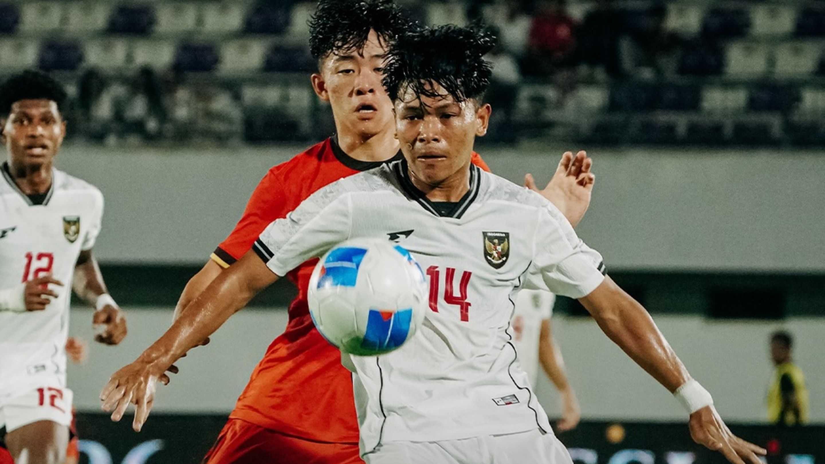 Timnas Indonesia U-17 Dibungkam China di Laga Uji Coba Pertama